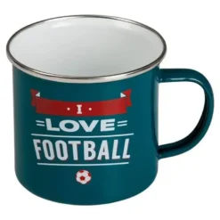 Retro Mug krus 40 cl I love football