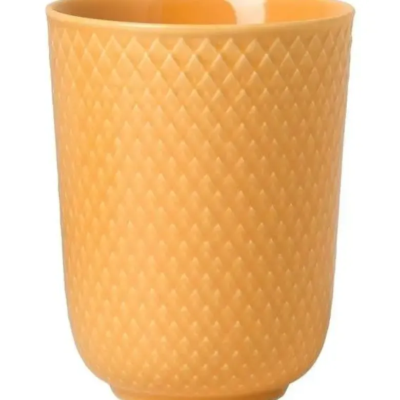 Rhombe Color Krus 33cl Gul Porcelæn
