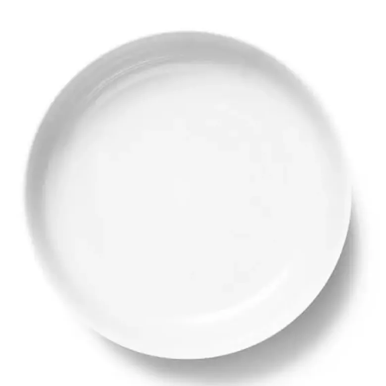 Rhombe serveringsskål Ø28,5 cm hvid