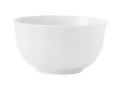 Rhombe skål Ø13 cm Hvid