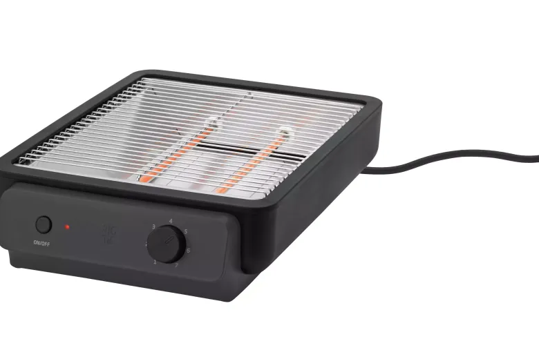 RIG-TIG FOODIE Brødrister Sort