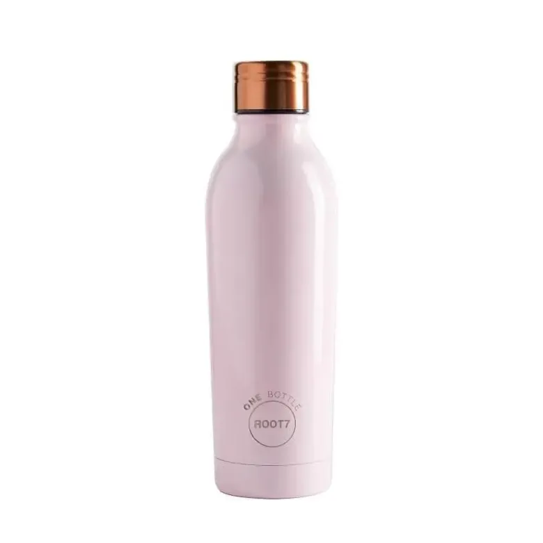 Root7 OneBottle Millennial Pink Powder coated 500 ml