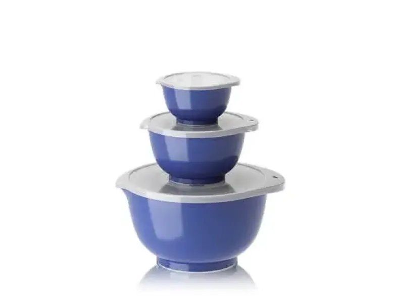 Rosti Margrethe Røreskålesæt 6 dele 0,25 + 0,75 + 3 liter Electric blue