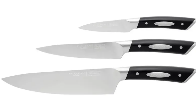 Scanpan Classic knivsæt 3-dele