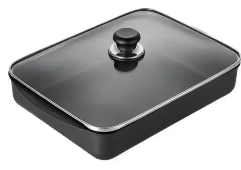 Scanpan glaslåg til classic bradepande 29x21 cm