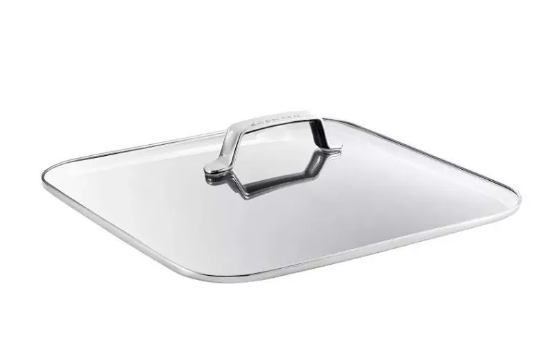 Scanpan glaslåg til square bradepande 33x33 cm