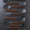 Scanpan grydeskraber 28 cm karboniseret ask