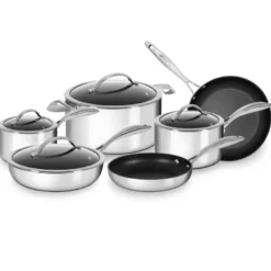Scanpan Haptiq grydesæt m/pander 10 dele