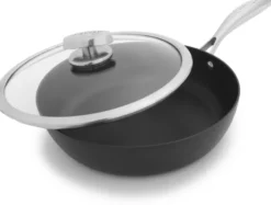 Scanpan Pro IQ sauterpande med glaslåg 26 cm