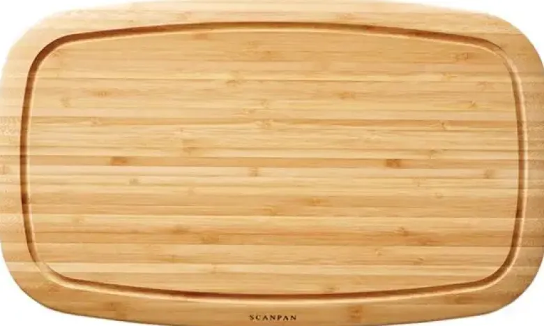 Scanpan skærebræt med saftrille 50x30 cm