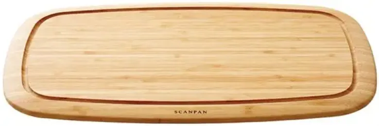 Scanpan skærebræt med saftrille 50x30 cm