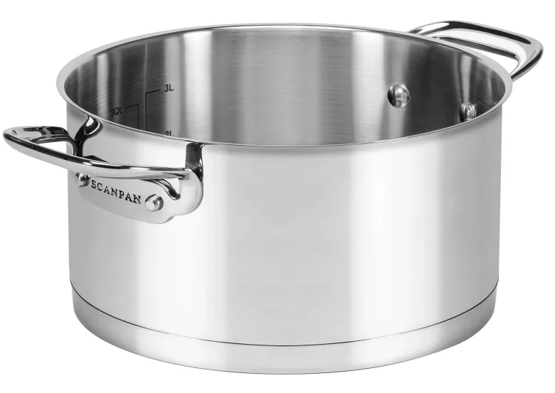 Scanpan Techniq Stål gryde 4L