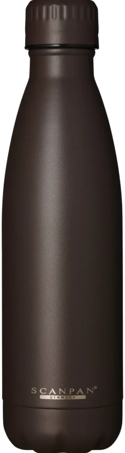 Scanpan To-Go Termoflaske 0,5 liter Brown Granite