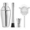 Schou Cocktailshaker sæt 550 ml - 4 dele