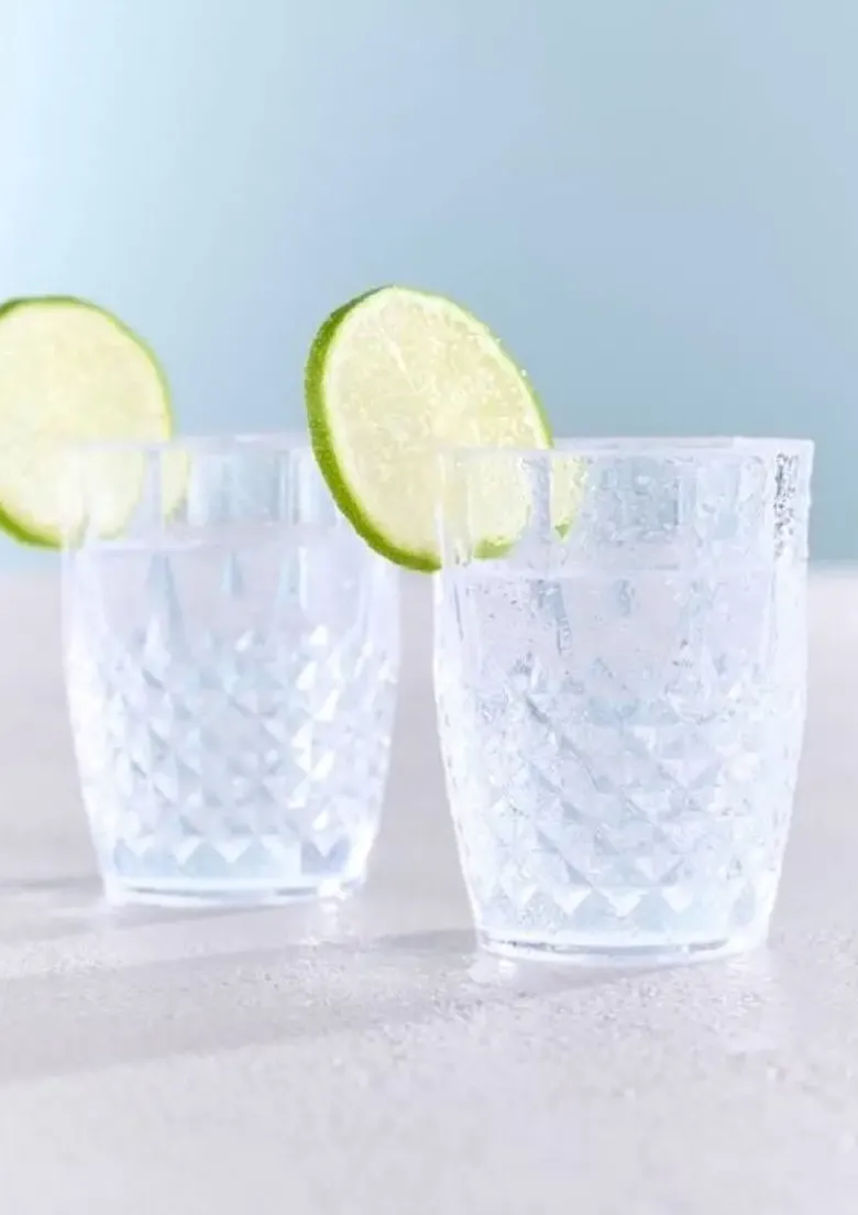 Schou Drikkeglas 25 cl klar plast 2 stk