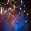 Schou Wirelyskæde multicolor batteri 80 LED med 6/18 timer