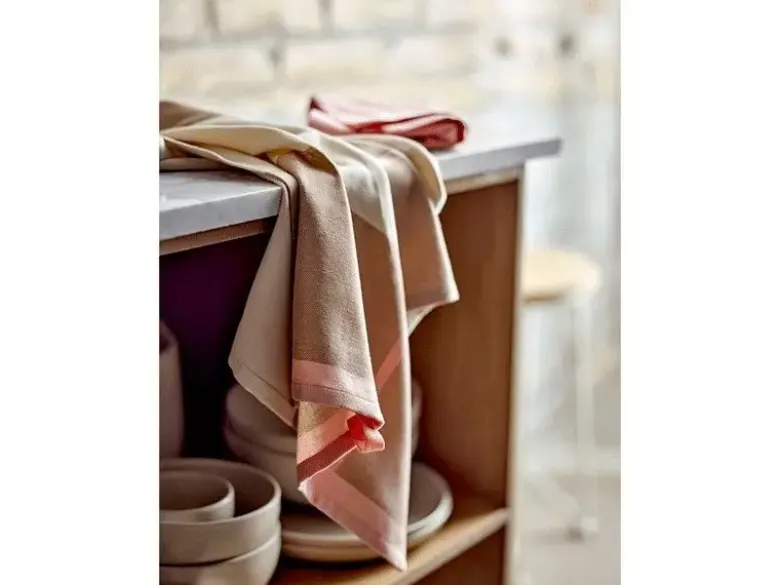 Södahl Blocks Viskestykke 50 x 70 cm 2 stk. Rose
