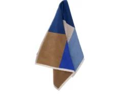Södahl Color Block Håndklæde 50 x 100 cm Blå