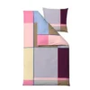 Södahl Color Block Sengetøj 140 x 220 cm Lavendel