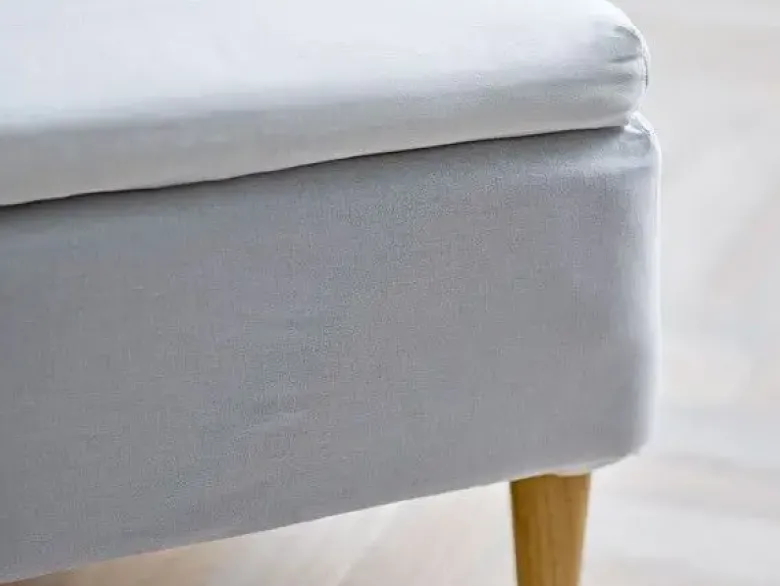 Södahl organic Calm Kuvertlagen 180 x 200 x 8 cm White