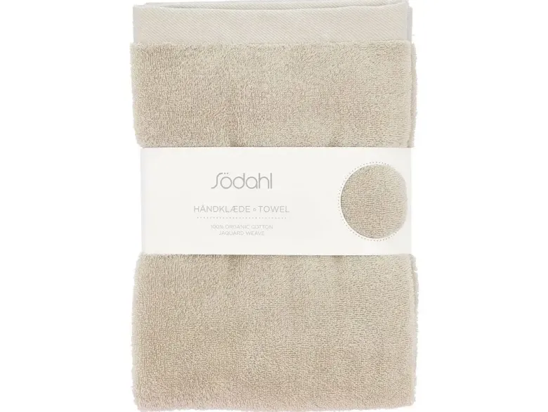 Södahl Organic Comfort Håndklæde 70 x 140 cm Beige