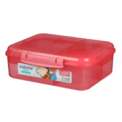 Sistema Bento Lunch madkasse 1,65 L BTS 2024 Koral Pink