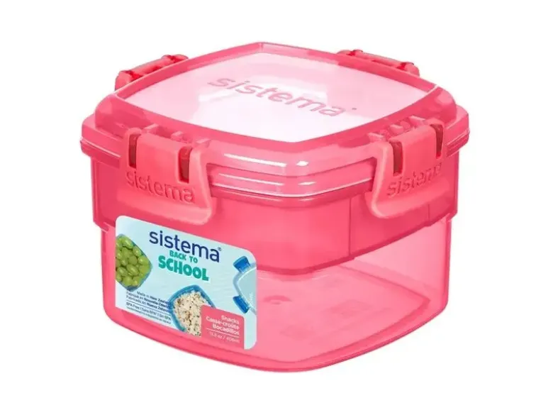Sistema Bento Lunch snackboks 400 ml BTS 2024 Koral Pink