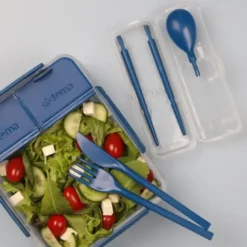 Sistema Bestik To Go Blå