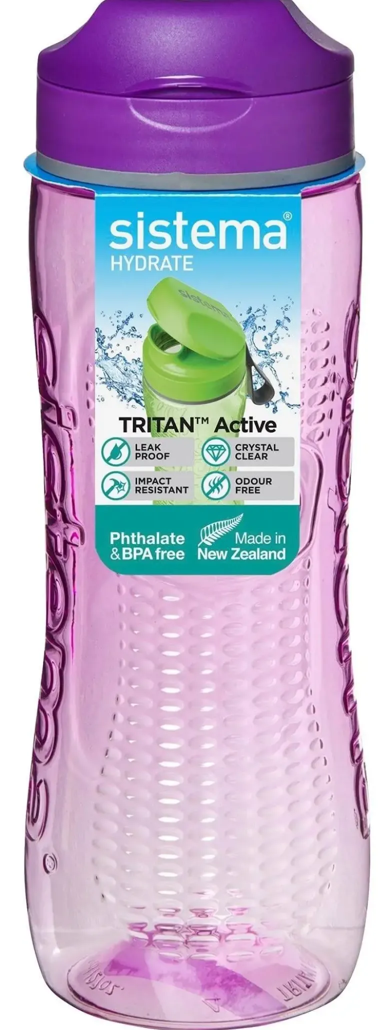 Sistema Drikkeflaske Tritan Active 800 ml lilla