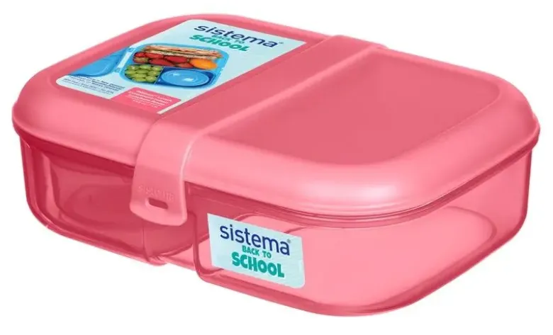 Sistema madkasse 1,1 L Ribbon Lunch BTS24 Koral Pink