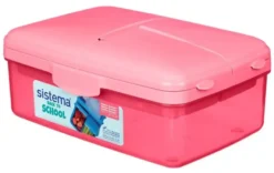 Sistema madkasse 1,5 L Slimline Quaddie BTS 2024 Koral Pink