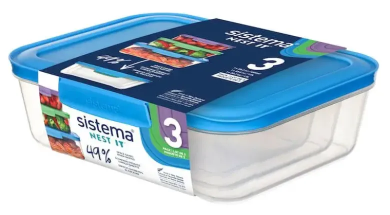 Sistema Nest It opbevaringsbokse 3 stk