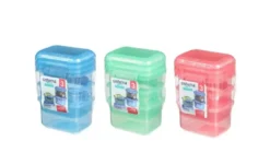 Sistema opbevaringsbøtter Coloured 400 ml 3 stk