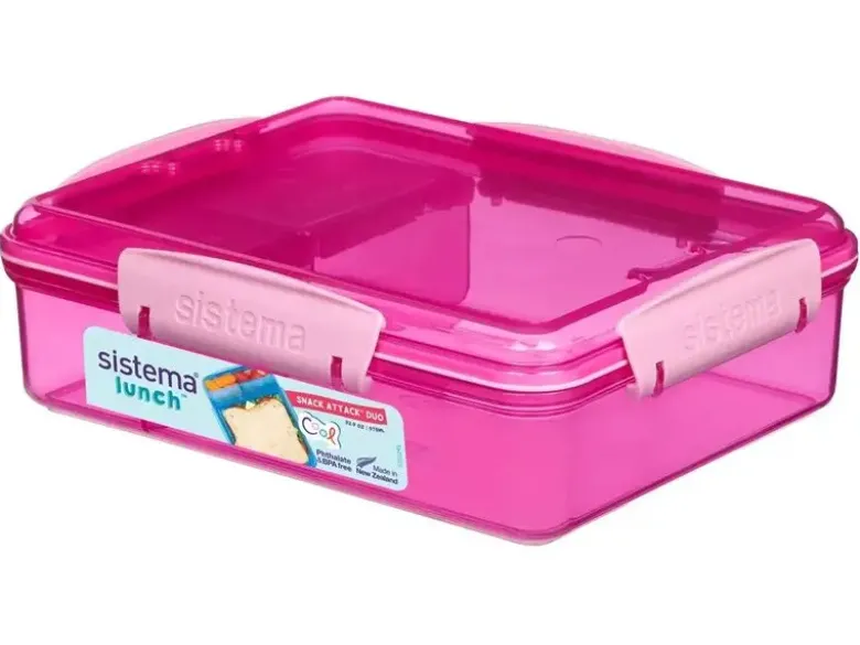 Sistema Snack Attack Duo 975 ml Pink