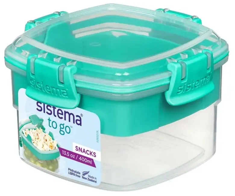 Sistema Snack to go klar 400 ml Aqua