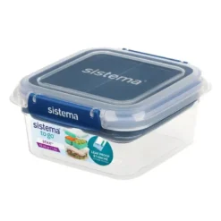 Sistema Square Stax To Go madkasse 1,15L Blå