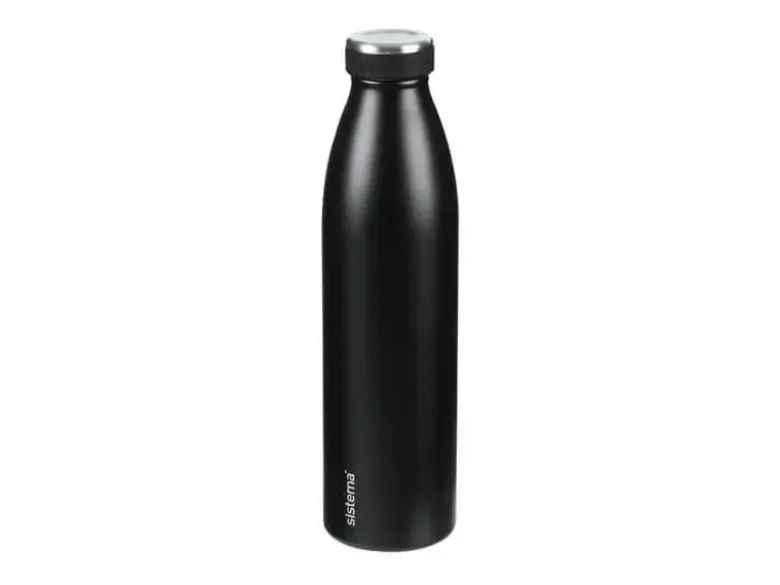 Sistema Stainless Steel Termoflaske 750 ml Black