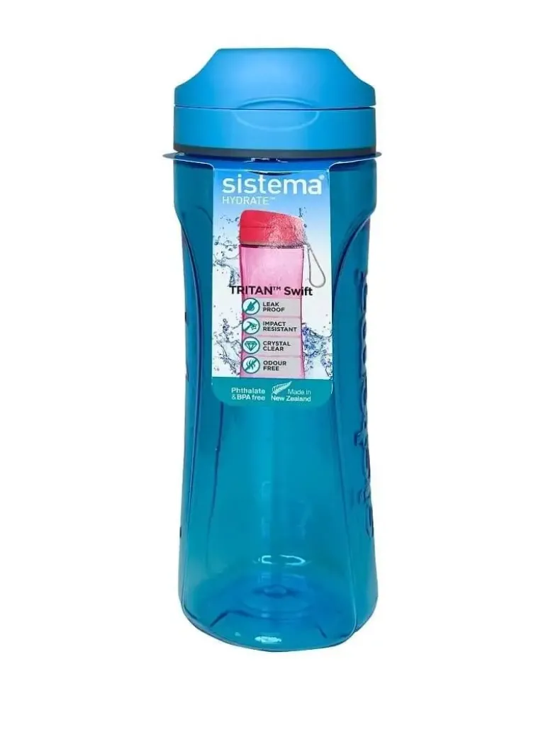 Sistema Tritan Swift flaske 600 ml blå/blå