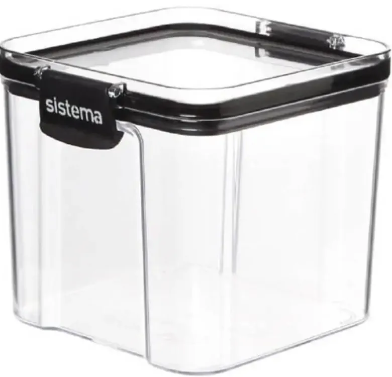 Sistema Tritan Ultra Square opbevaringsbøtte 700 ml