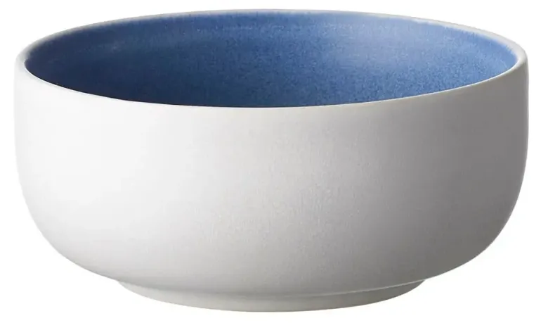 Skål North 11 cm Matte white/Matte river