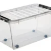 SmartStore Classic 70 kasse med hjul og låg 70L