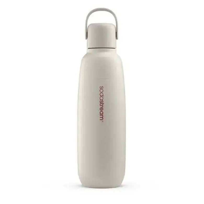 Sodastream Fizz&Go Stainless Steel flaske 900 ml Sand