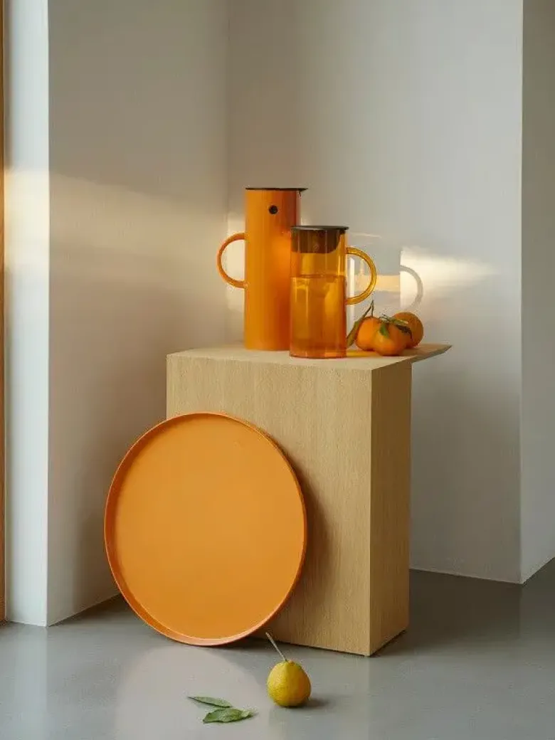 Stelton EM77 kande med låg 1,5L saffron
