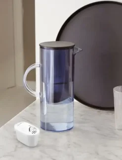 Stelton EM77 vandfilterkande 2L Blå