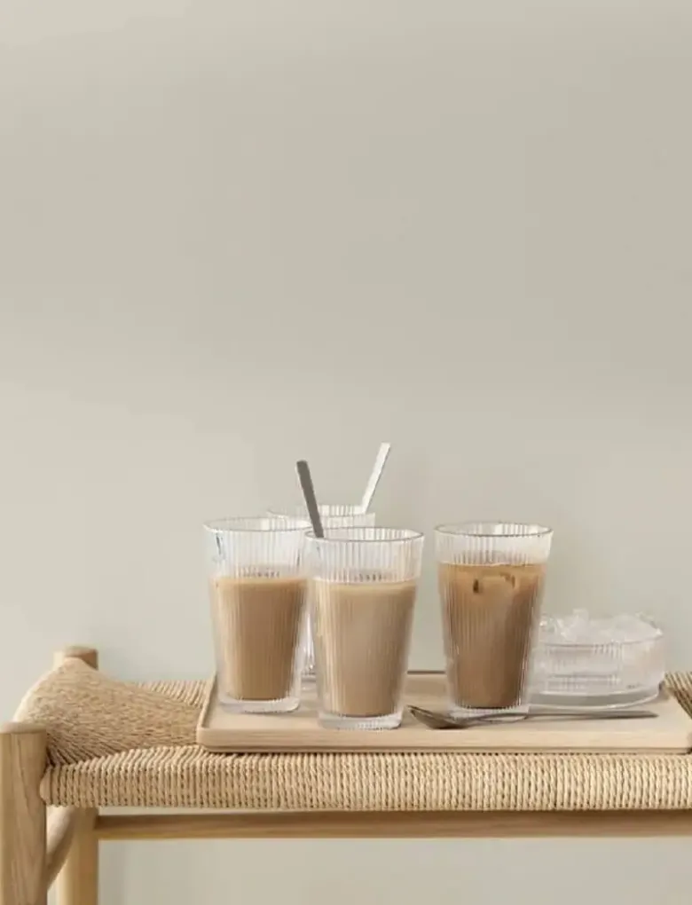 Stelton Pilastro drikkeglas 0,35 cl, 4 stk.
