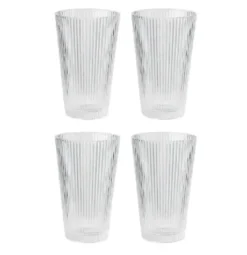 Stelton Pilastro drikkeglas 0,35 cl, 4 stk.