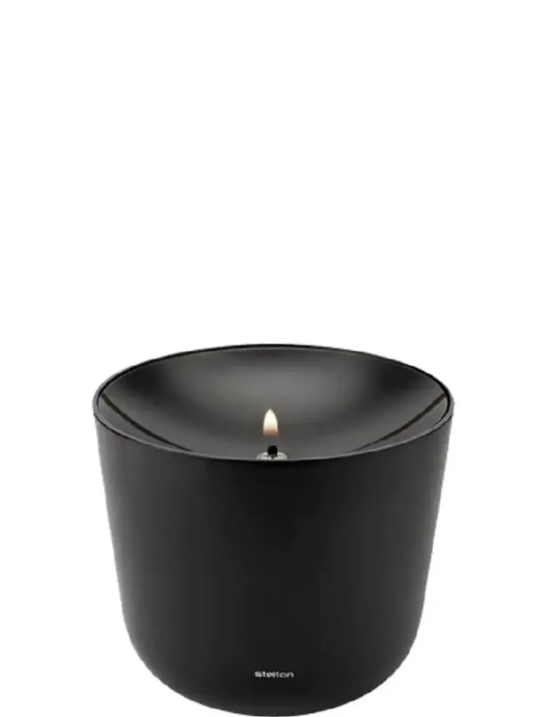 Stelton Solis Olielampe sort Black