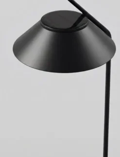 Stelton Vinkel LED solcelle lampespyd sort H 108,5 cm