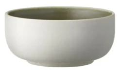 Studio Round Serveringsskål Ø11 cm Hvid/grøn