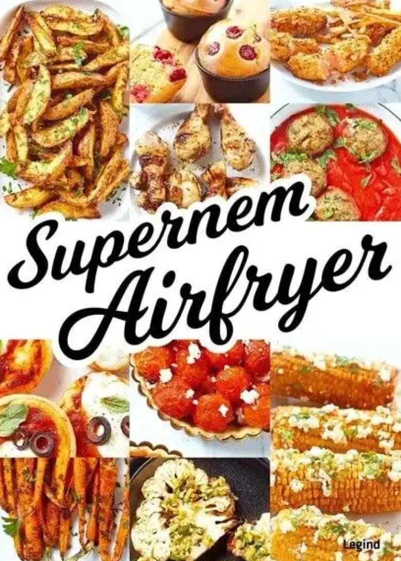 Supernem Airfryer - Lelia Castello - 128 sider